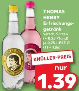 Kaufland THOMAS HENRY Erfrischungsgetränk Angebot