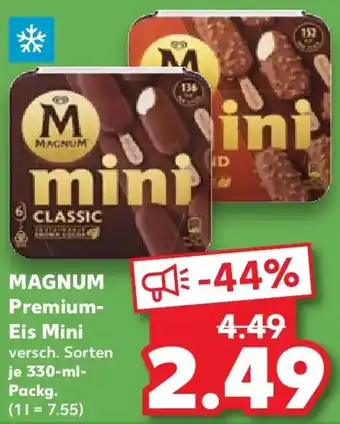 Kaufland MAGNUM Premium Eis Mini Angebot