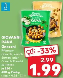 Kaufland GIOVANNI RANA Gnocchi Angebot