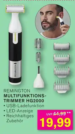 KODi REMINGTON MULTIFUNKTIONSTRIMMER HG2000 Angebot