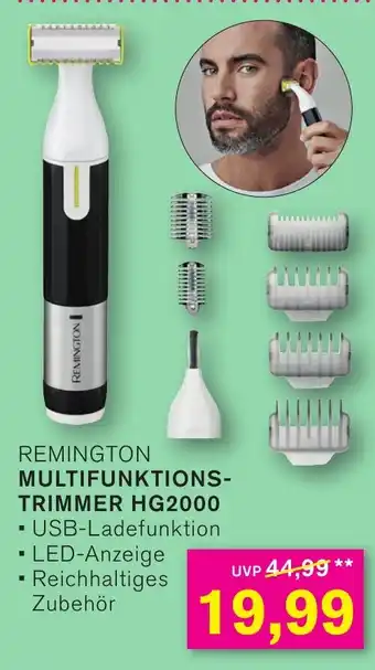 KODi REMINGTON MULTIFUNKTIONSTRIMMER HG2000 Angebot