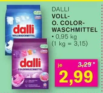 KODi DALLI VOLL- O. COLOR- WASCHMITTEL Angebot