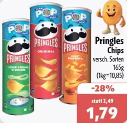 Aktiv Irma Pringles Chips Angebot