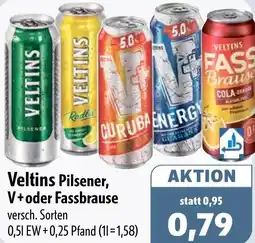 Aktiv Irma Veltins Pilsener, V+ oder Fassbrause Angebot