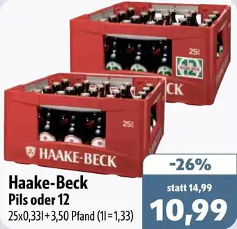 Aktiv Irma Haake-Beck Pils oder 12 Angebot