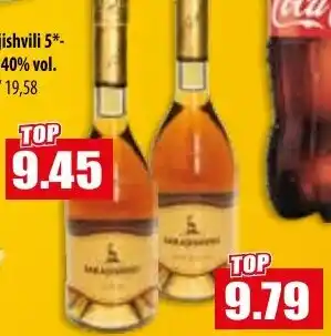 Mix Markt Sarajishvili 3/Sarajishvili 5 Brandy/Weinbrand Angebot