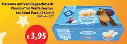 Mix Markt Eiscreme mit Vanillegeschmack Plombir Angebot