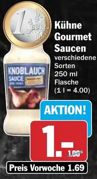 HIT Kühne Gourmet Saucen Angebot