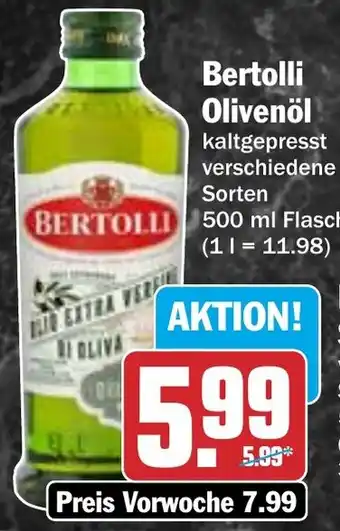 HIT Bertolli Olivenöl Angebot