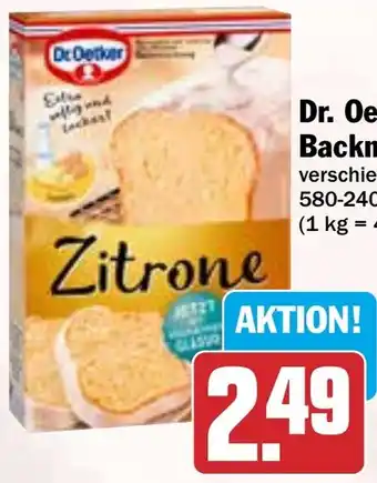 HIT Dr. Oetker Backmischungen Angebot