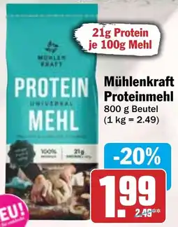 HIT Mühlenkraft Proteinmehl Angebot