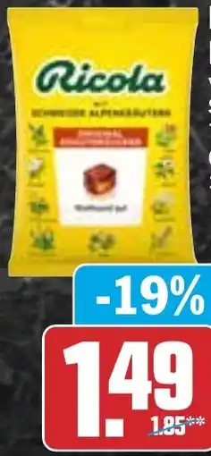 HIT Ricola Kräuterbonbon Angebot