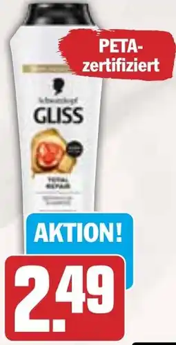 HIT Gliss Shampoo oder Spülung Angebot