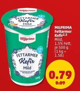 PENNY Milprima fettarmer kefir mild Angebot