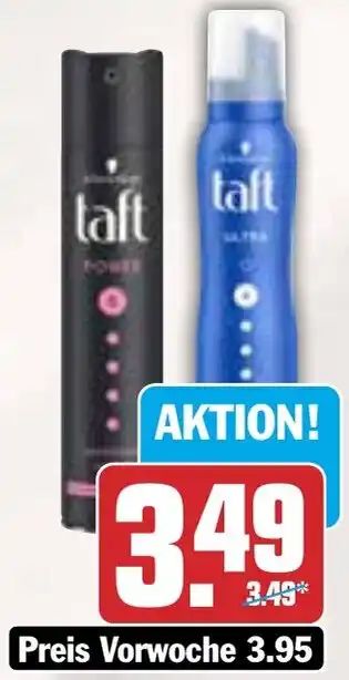 HIT taft Haarspray, -lack oder Schaumfestiger Angebot