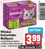 HIT Whiskas Katzenfutter Multipack Angebot