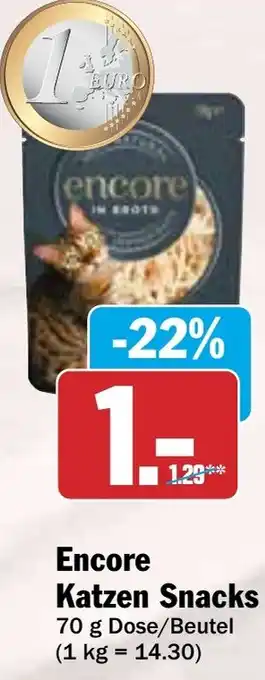 HIT Encore Katzen Snacks Angebot