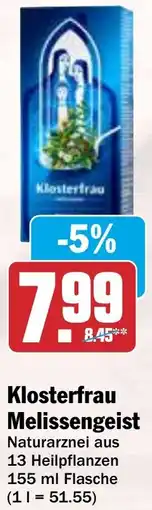 HIT Klosterfrau Melissengeist Angebot