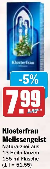 HIT Klosterfrau Melissengeist Angebot