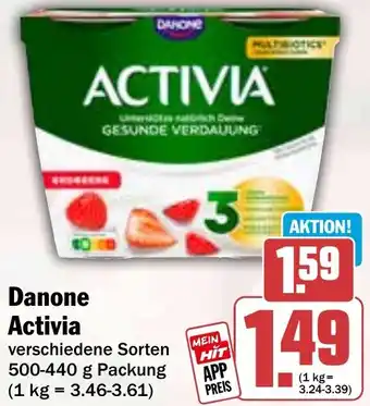 HIT Danone Activia Angebot