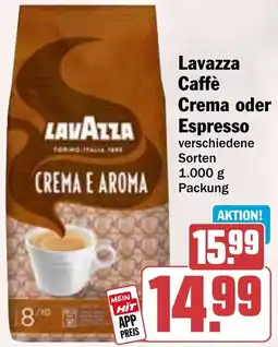 HIT Lavazza Caffè Crema oder Espresso Angebot
