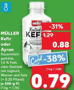 Kaufland MÜLLER Kefir oder Ayran Angebot