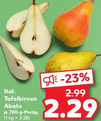 Kaufland Ital. Tafelbirnen Abate Angebot