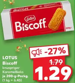 Kaufland LOTUS Biscoff Angebot