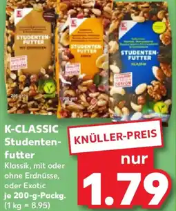 Kaufland K-CLASSIC Studentenfutter Angebot