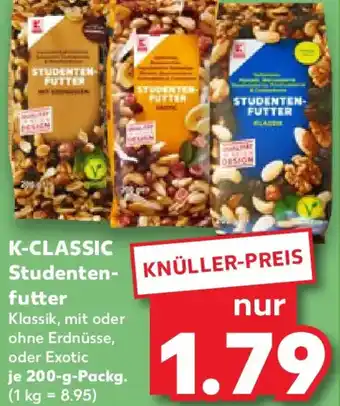 Kaufland K-CLASSIC Studentenfutter Angebot