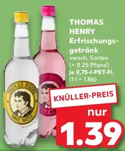 Kaufland THOMAS HENRY Erfrischungsgetränk Angebot
