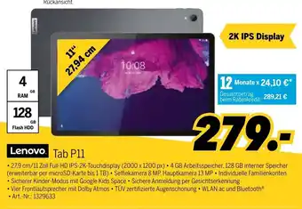 MEDIMAX Lenovo Tab P11 Angebot