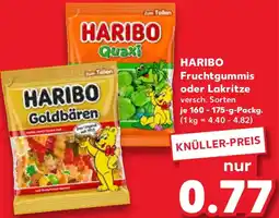 Kaufland HARIBO Fruchtgummis oder Lakritze Angebot