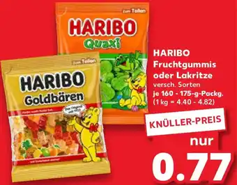 Kaufland HARIBO Fruchtgummis oder Lakritze Angebot