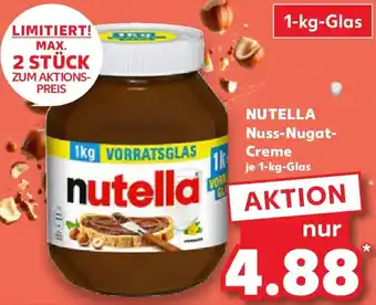 Kaufland NUTELLA Nuss-Nugat Creme Angebot