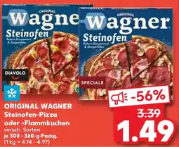 Kaufland ORIGINAL WAGNER Steinofen-Pizza oder Flammkuchen Angebot