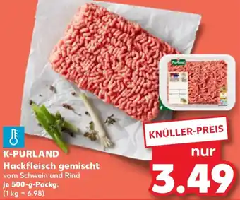 Kaufland K-PURLAND Hackfleisch gemischt Angebot