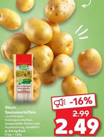Kaufland Dtsch. Speisekartoffeln Angebot