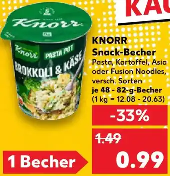 Kaufland KNORR Snack-Becher Angebot