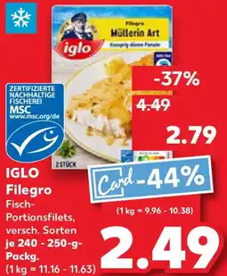 Kaufland IGLO Filegro Angebot