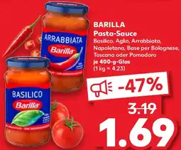 Kaufland BARILLA Pasta-Sauce Angebot