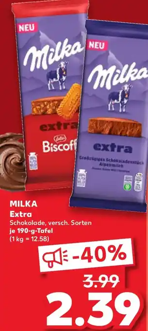 Kaufland MILKA Extra Angebot