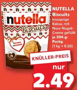 Kaufland NUTELLA Biscuits Angebot