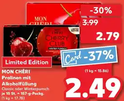 Kaufland MON CHÉRI Pralinen mit Alkoholfüllung Angebot