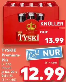 Kaufland TYSKIE Premium- Pils Angebot