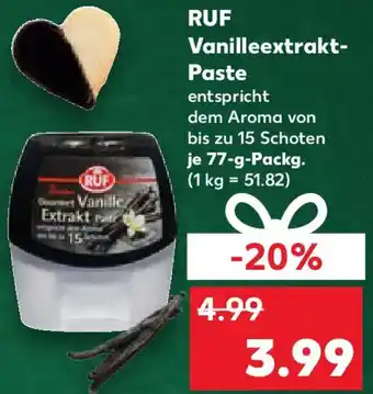 Kaufland RUF Vanilleextrakt- Paste Angebot