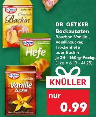 Kaufland DR. OETKER Backzutaten Angebot