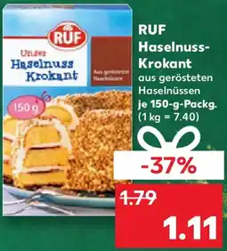 Kaufland RUF Haselnuss Krokant Angebot