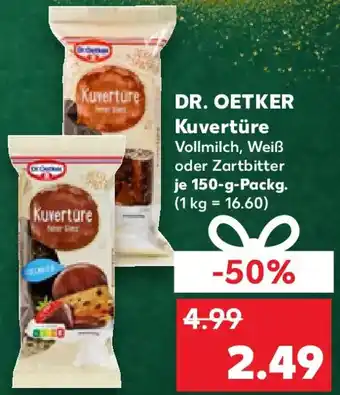 Kaufland DR. OETKER Kuvertüre Angebot