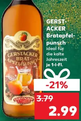 Kaufland GERSTACKER Bratapfelpunsch Angebot